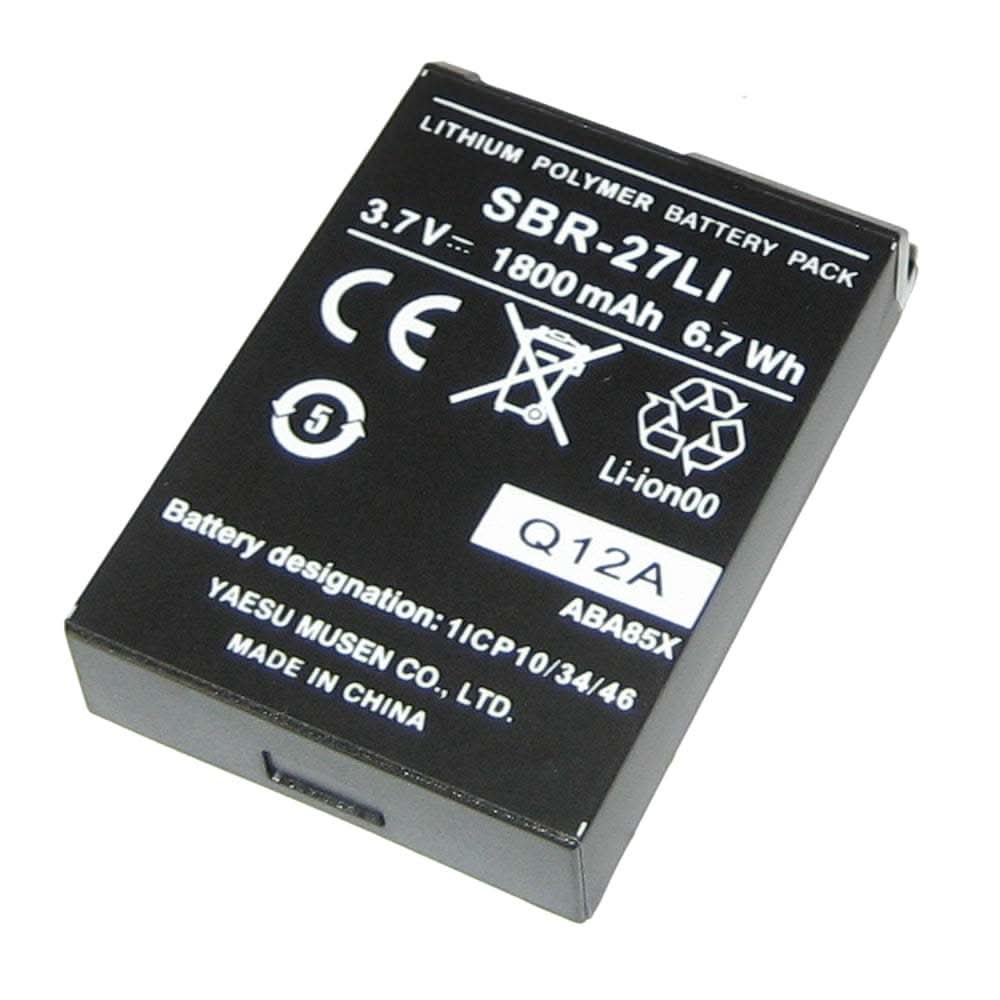 Standard Horizon SBR-27LI replacement lithium ion battery pack for HX300 handheld VHF radio