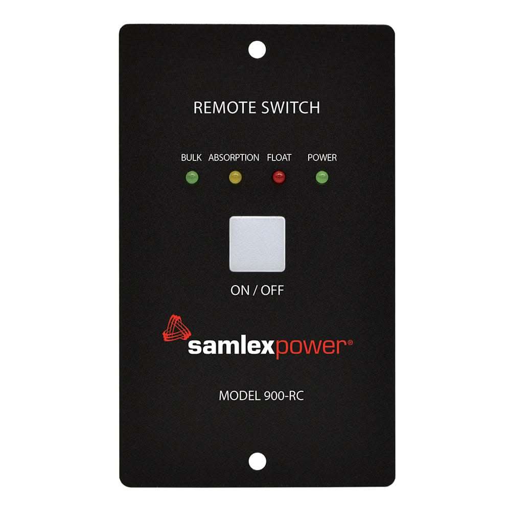 Samlex Remote Control for SEC Battery Chargers model 900-RC with LED indicators and on/off switch
