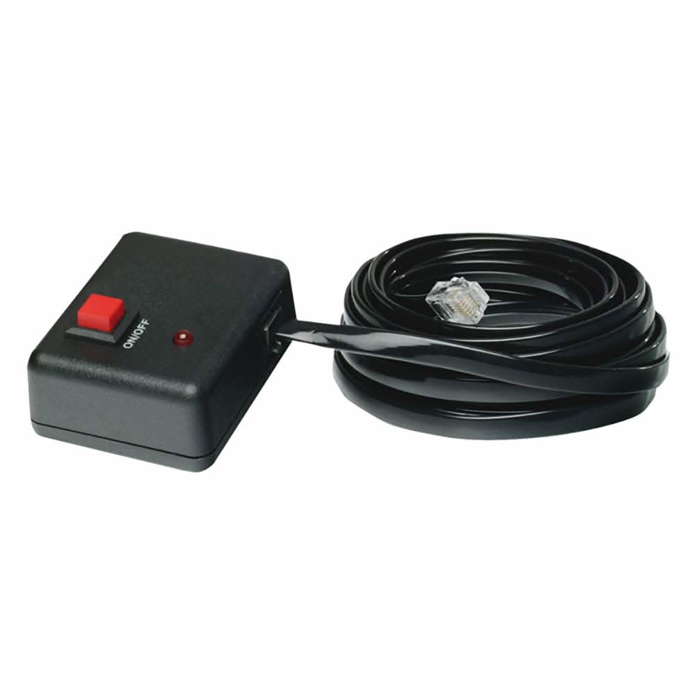 Samlex ON/OFF Remote RC-15 for PSE and PST(S) Series Inverters with long cable and red on/off button