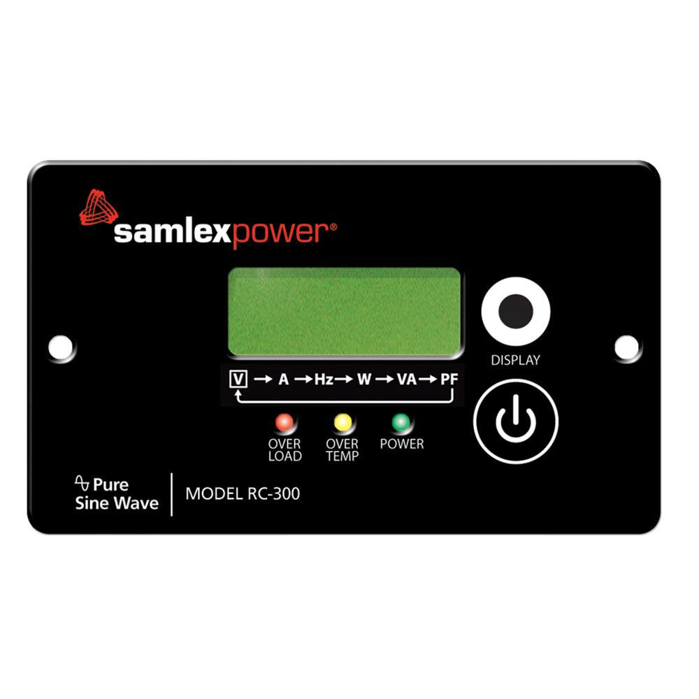Samlex Remote Control RC-300 for PST-3000 Inverters with display and power button