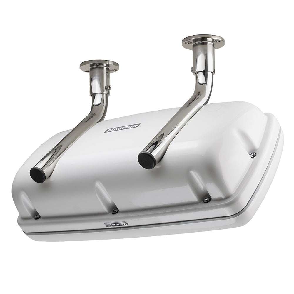 NavPod GP1040-40 SystemPod pre-cut mounting pod for Garmin GPSMAP with stainless steel stanchions and waterproof seal