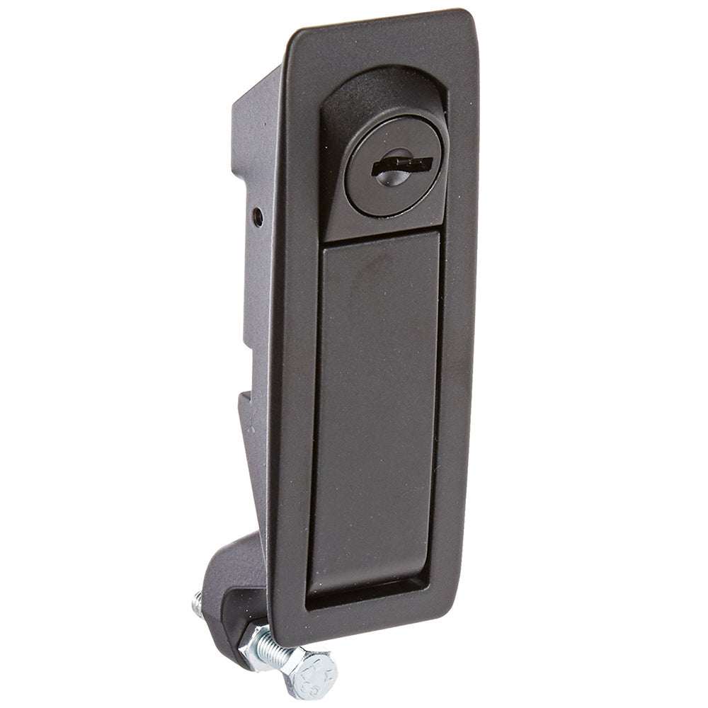 Southco Compression Lever Latch flush black zinc alloy locking lever with raised trigger head