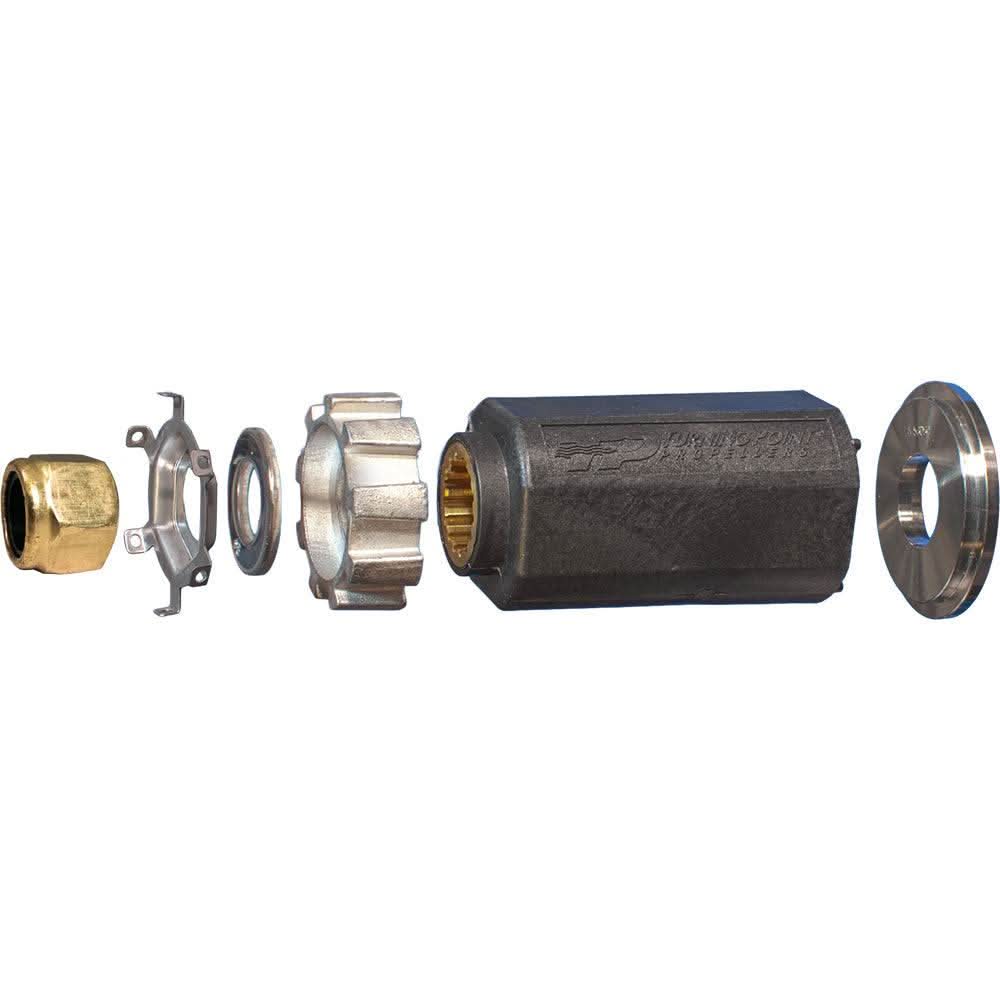Turning Point Hub Kit #701 with brass splines, corrosion resistant and vibration reducing components