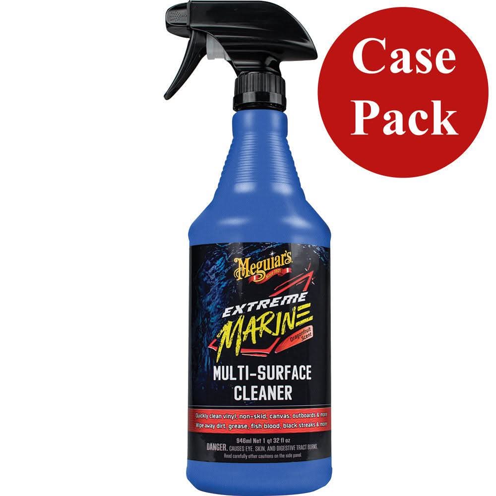 Meguiar's Extreme Marine multi-surface cleaner spray bottle case pack
