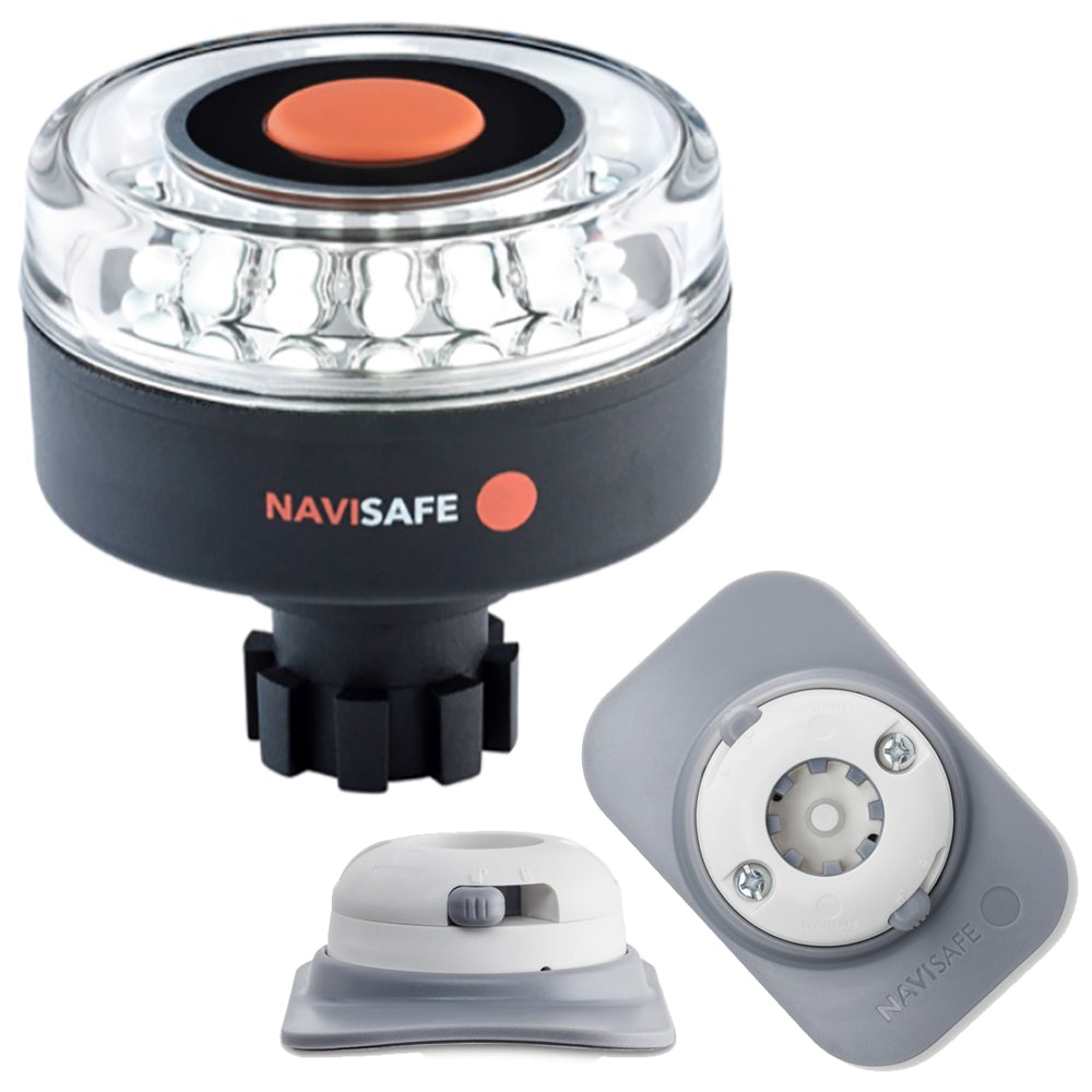 Navisafe Navilight 360° 2NM w/Navibolt Base & RIB Mount - White - 042KIT4