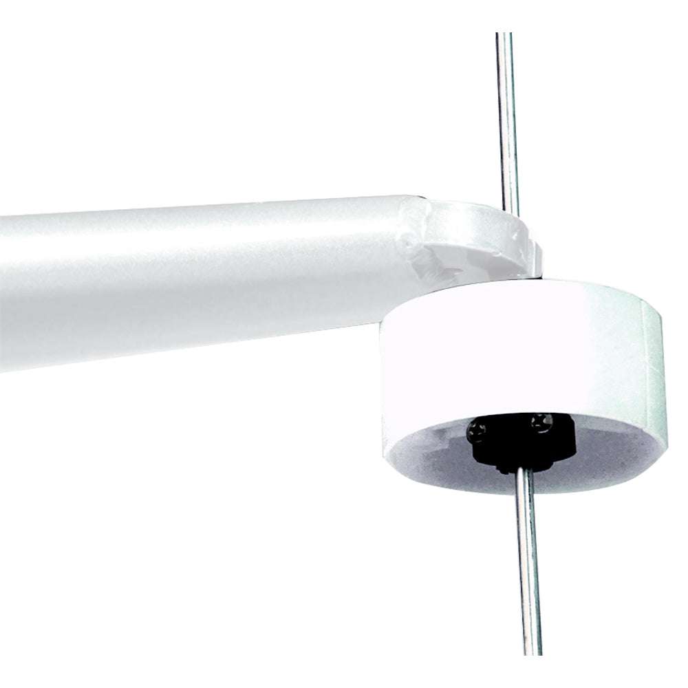 Forespar SR-2 Jib Roller white sailing shroud wire roller accessory