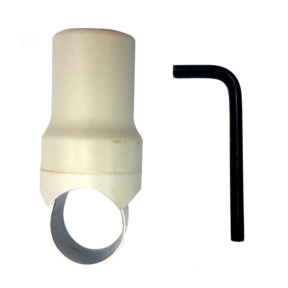 Railfast 324 Flag Pole Holder with 1-1/4 inch base and set screw for secure mounting on boat rails