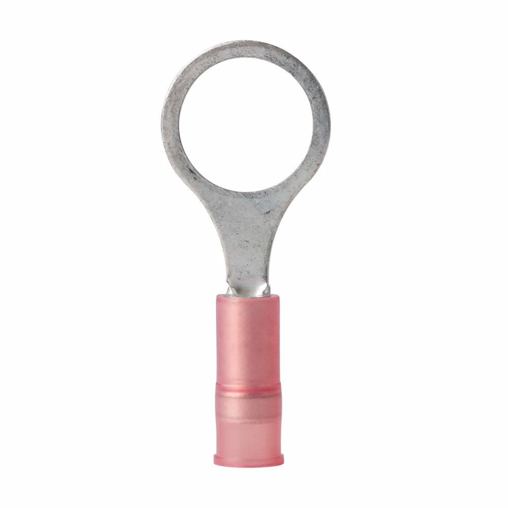 Ancor 22-18 AWG nylon insulated 3/8 inch ring terminal for marine use with tinned copper barrel