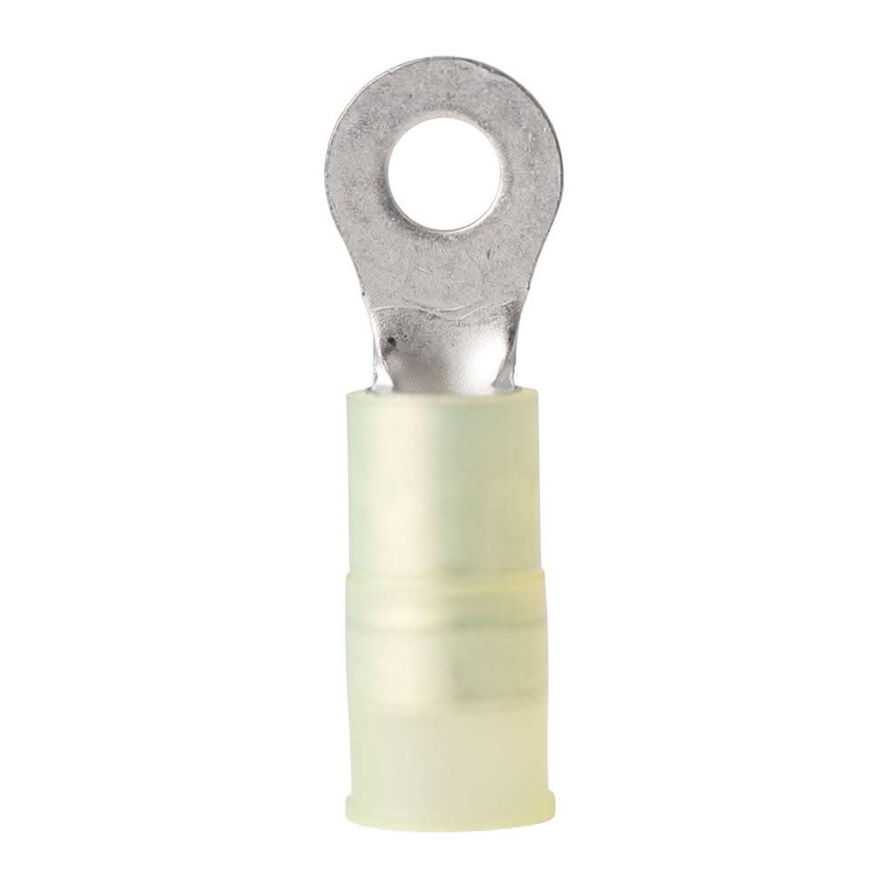Ancor 12-10 AWG nylon ring terminal with tinned copper barrel and insulation grip