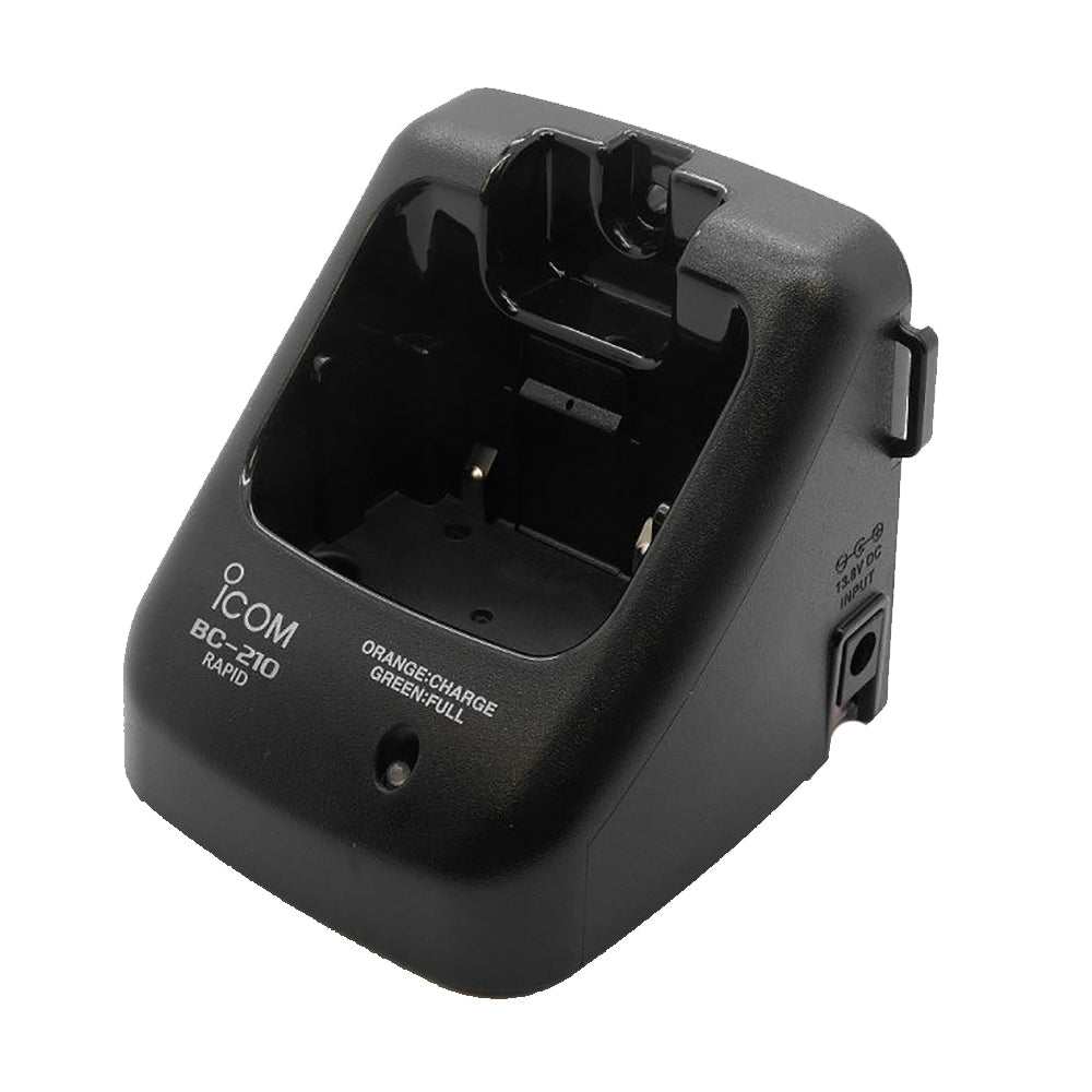 Icom Rapid Charger BC-210 for BP-245N with AC adapter and desktop design