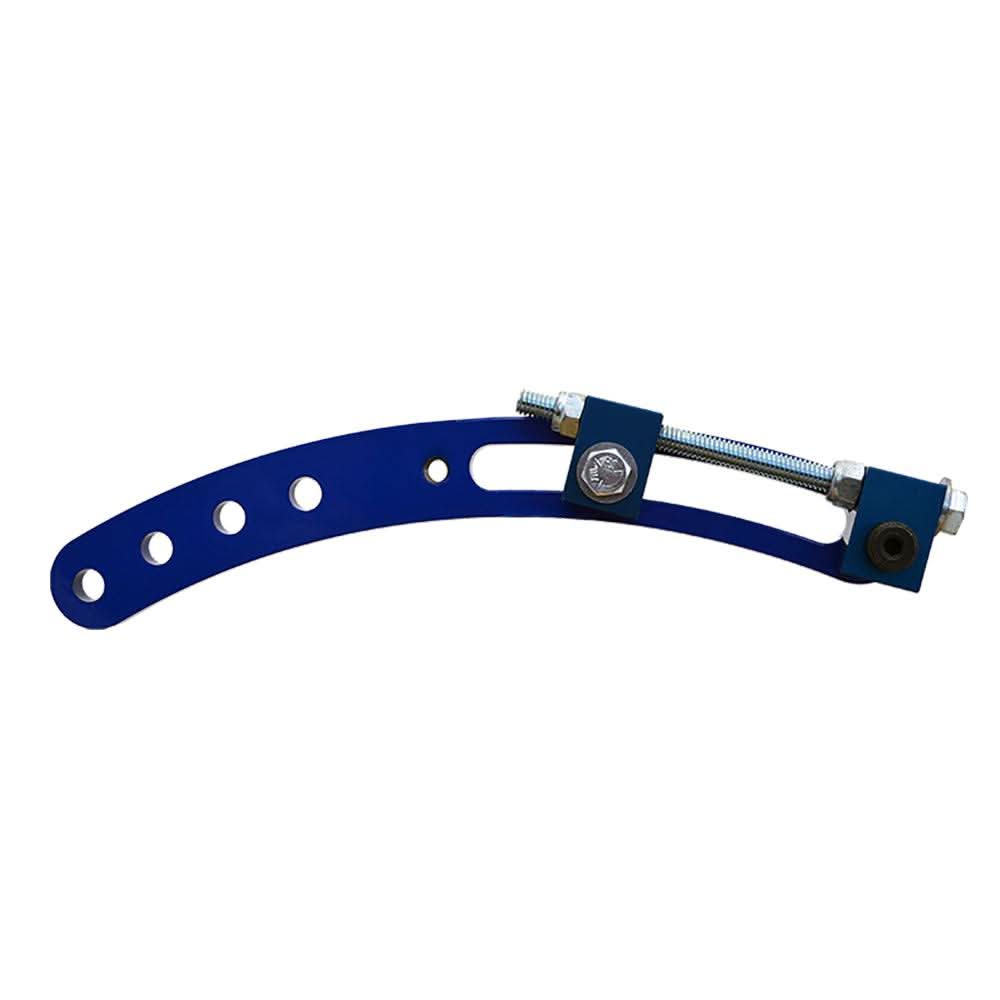 Balmar Belt Buddy with Universal Adjustment Arm in blue for alternator mounting adjustments