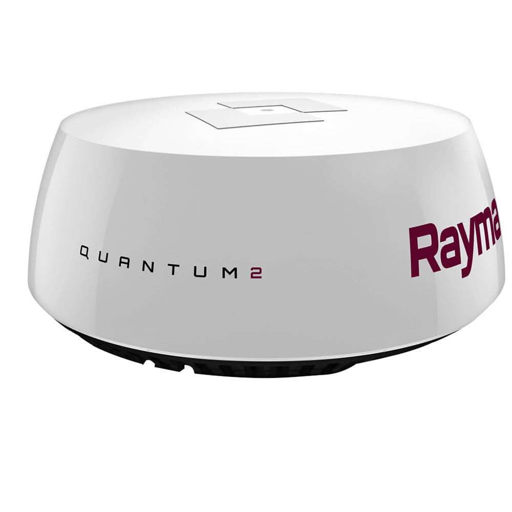 Raymarine Quantum 2 Q24D Doppler Radar radome with advanced collision avoidance technology and wireless connectivity