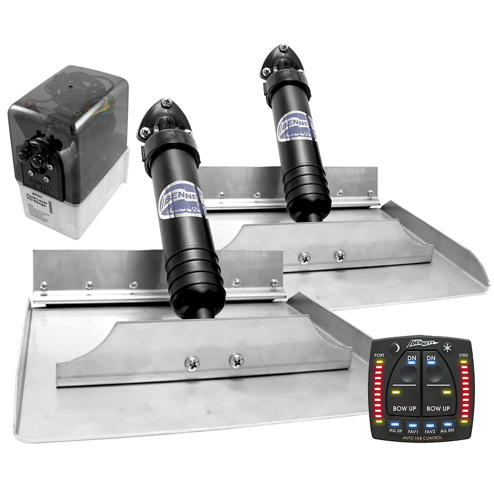 Bennett 129ATP Hydraulic Trim Tab Complete Kit w/Auto Trim Pro - 129ATP