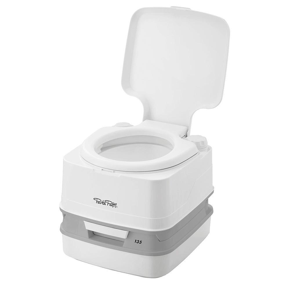 Thetford Porta Potti 135 Marine Toilet with Hold Down Kit - 92861