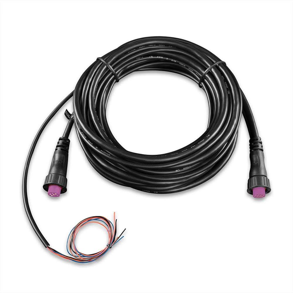 Garmin Interconnect Cable 5m with hydraulic ECU connectors and bare wire ends for autopilot systems