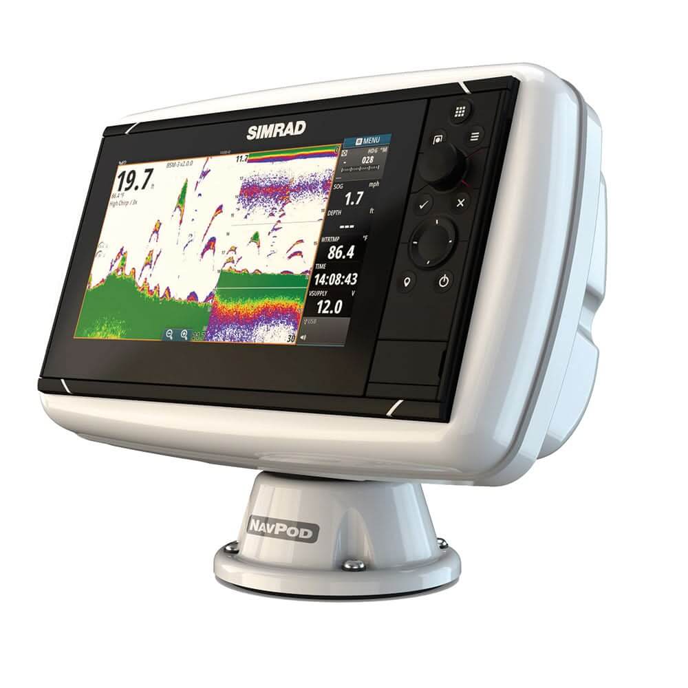 NavPod PowerPod Pre-Cut for Simrad NSS9 evo³ and BandG Zeus³ 9 - PP4600-06