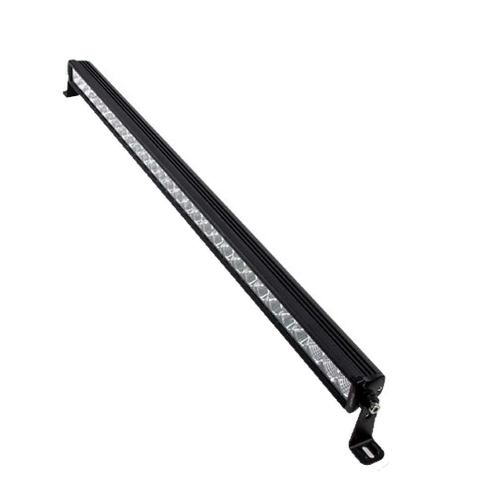 HEISE 39-1/4 inch Single Row Slimline LED Light Bar in black powder coated aluminum with integrated OSRAM LEDs