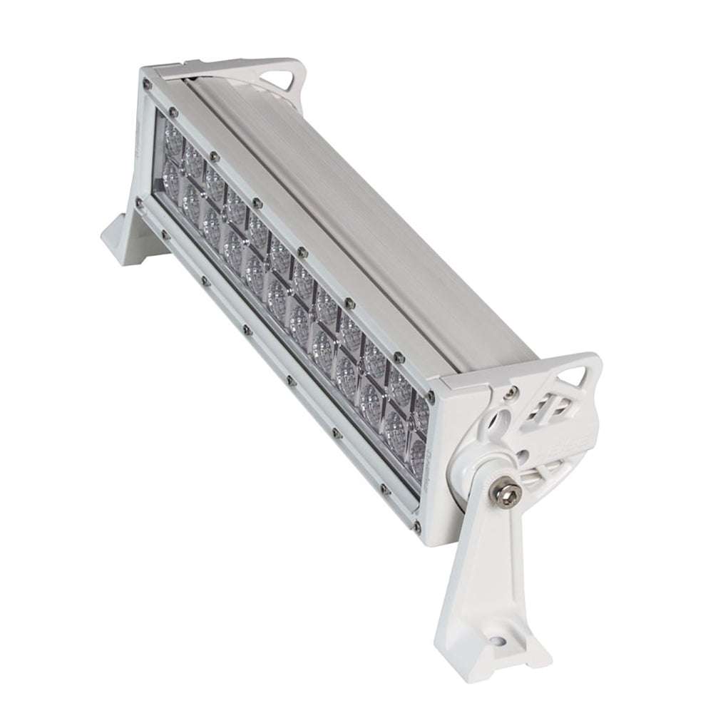 HEISE Dual Row Marine LED Light Bar 14 inch with die-cast aluminum housing and white coating