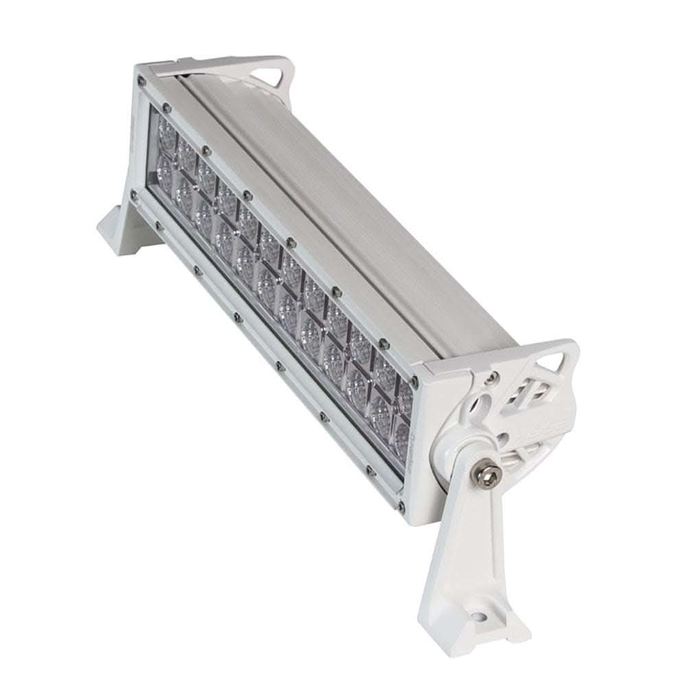 HEISE Dual Row Marine LED Light Bar 14 inch with die-cast aluminum housing and white coating