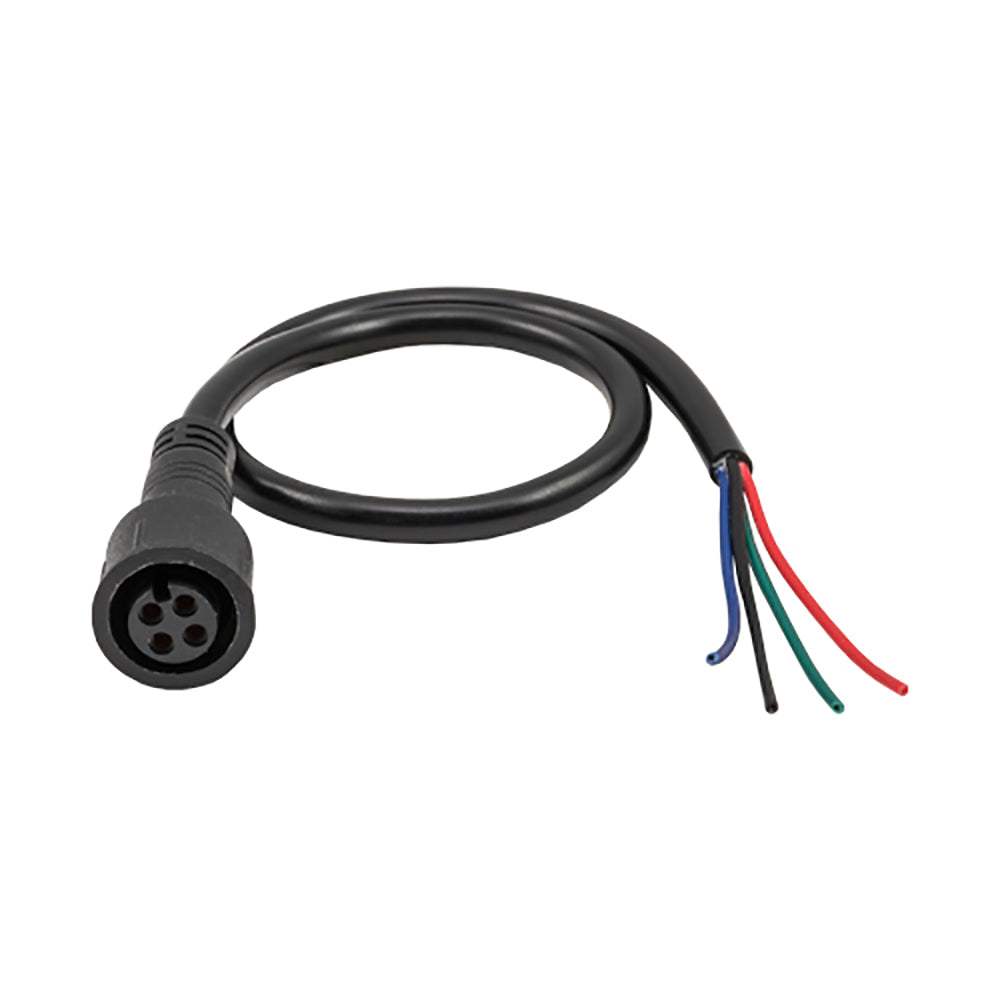 HEISE Pigtail Adapter for RGB Accent Lighting Pods with four-wire connection cable