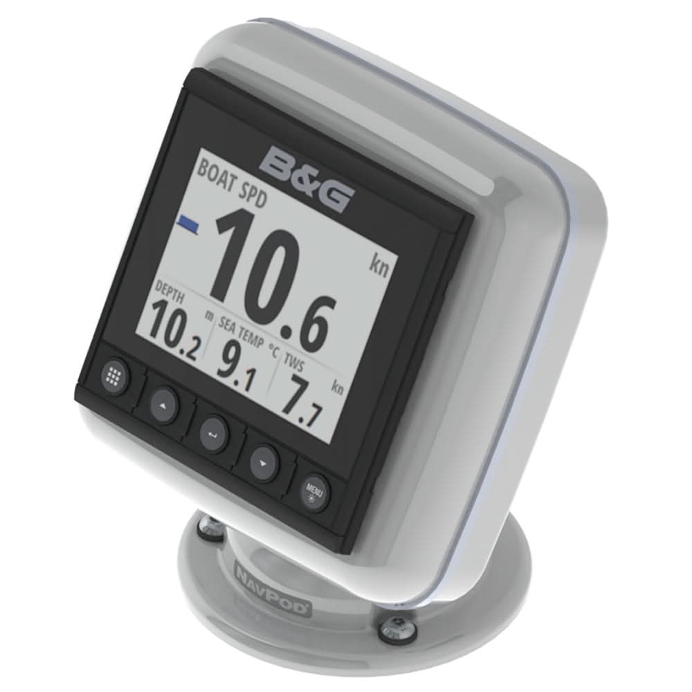 NavPod PowerPod Pre-Cut for 1 Simrad IS42 / BandG Triton²/AP44 Square Hole Instrument - PP4102