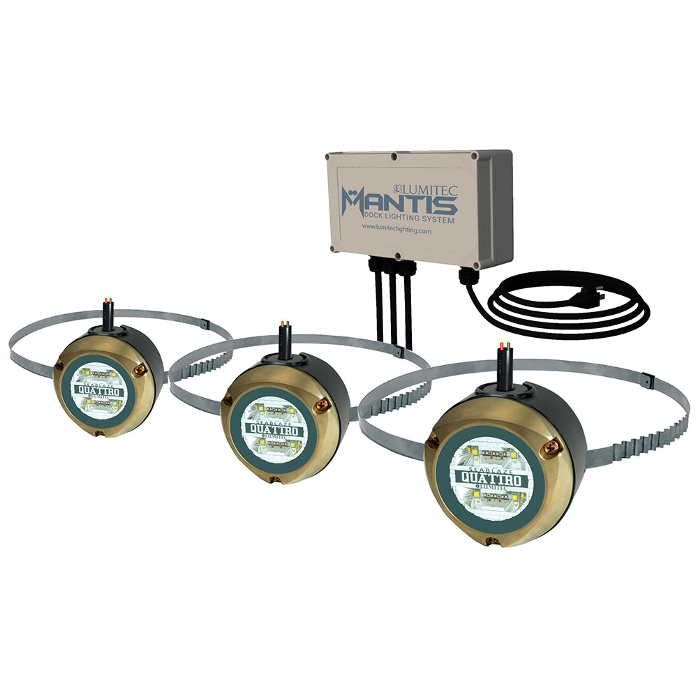 Lumitec Mantis Underwater Dock Lighting System - RGBW Full-Color - 101525