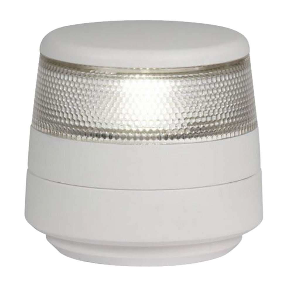 Hella Marine NaviLED 360 Compact 2nm white navigation lamp with fixed mount and white base
