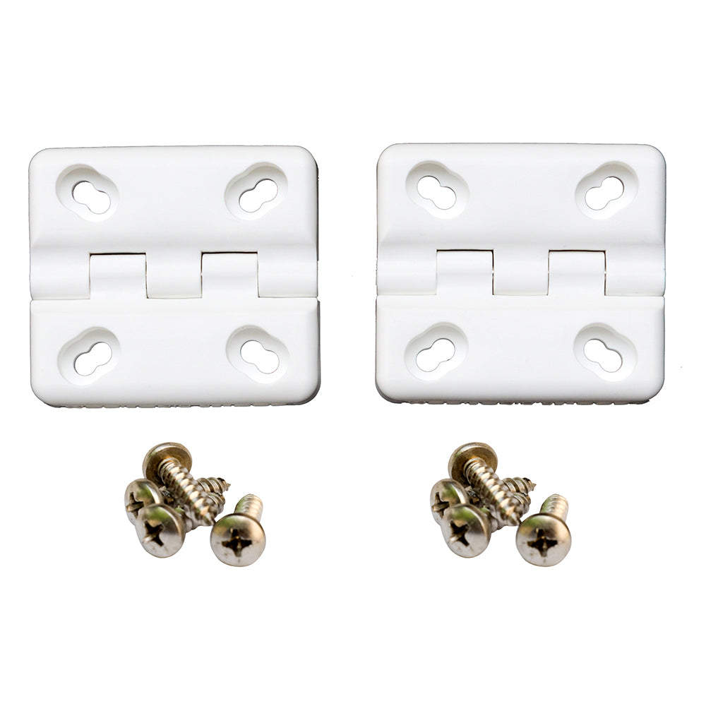 Cooler Shield Replacement Hinges 2 pack with stainless steel screws for Coleman and Rubbermaid coolers