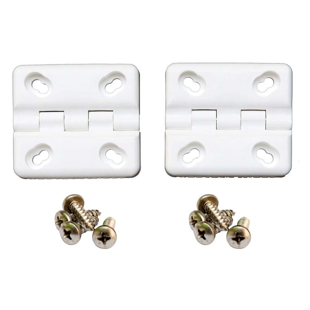 Cooler Shield Replacement Hinges 2 pack with stainless steel screws for Coleman and Rubbermaid coolers