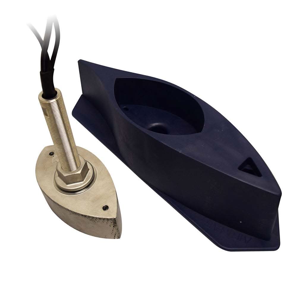 165T-50/200-SS260 Furuno stainless steel thru-hull combo transducer with DFF3D and 50/200 kHz elements
