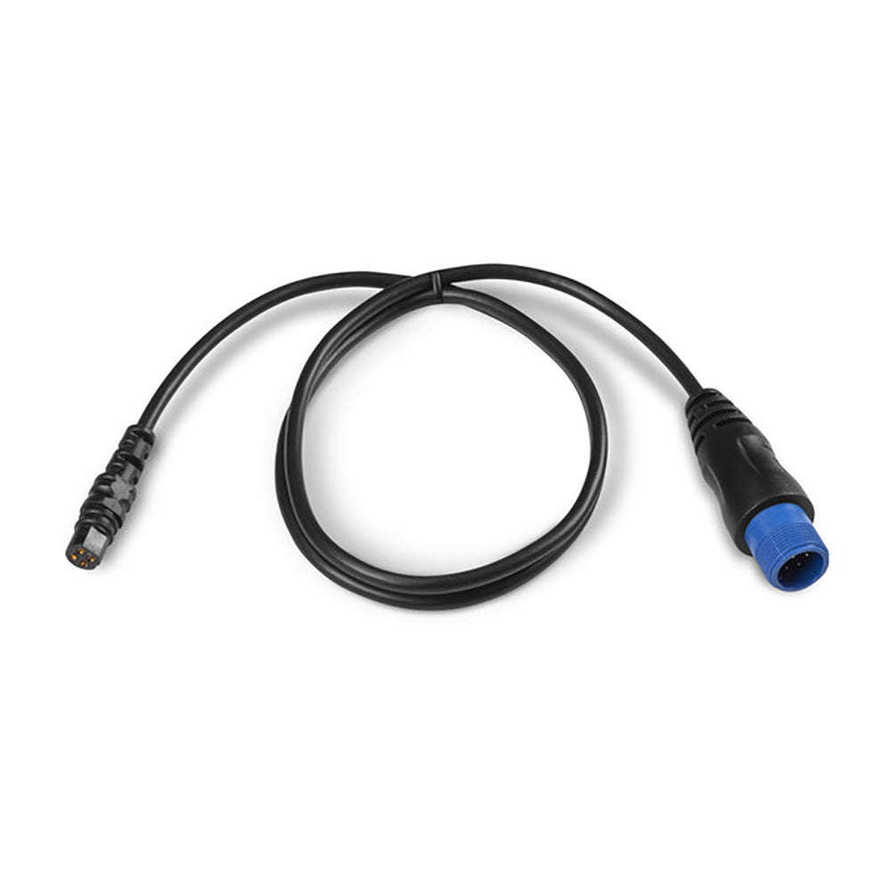 Garmin 8-pin transducer to 4-pin sounder adapter cable for marine devices