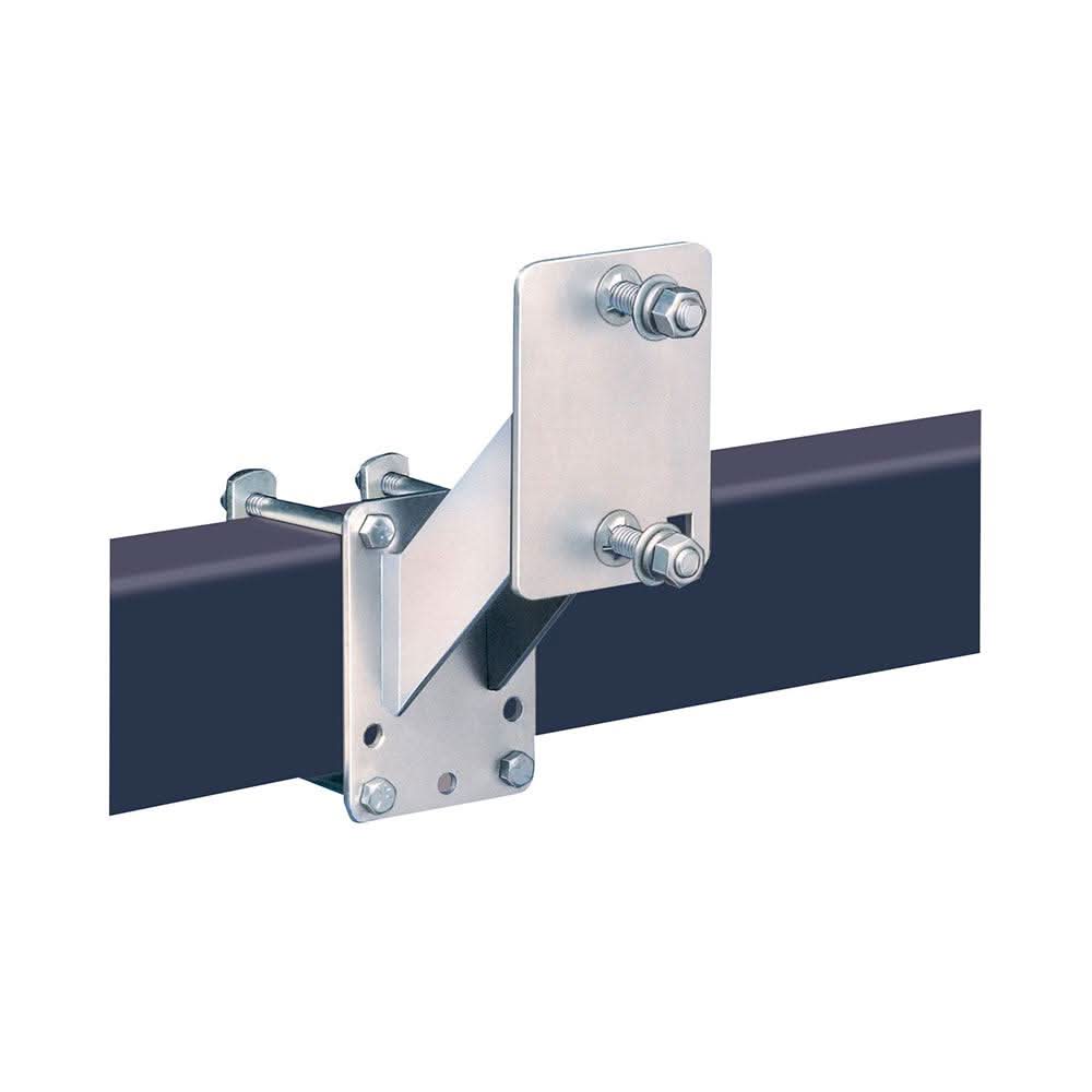 Fulton Spare Tire Carrier bolt-on steel bracket with zinc-plated corrosion resistant finish and adjustable bolt circle for trailers