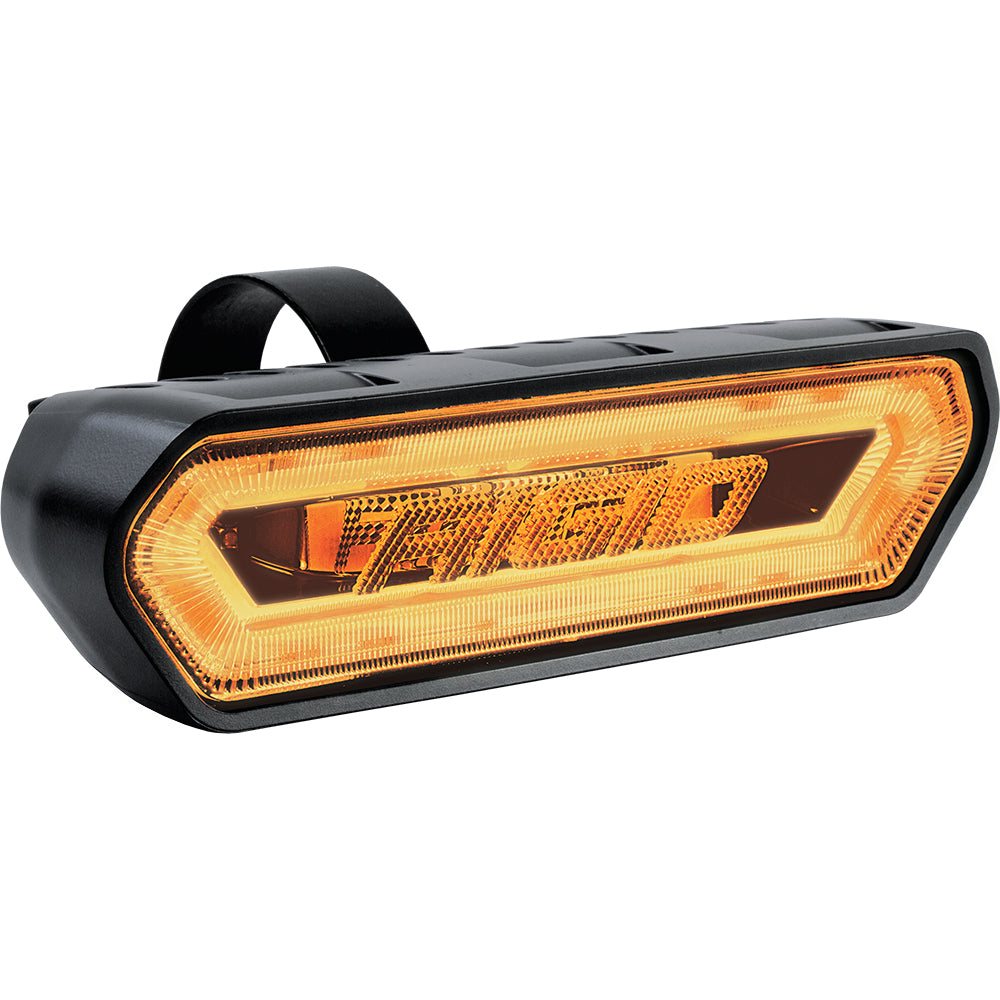 RIGID Industries Chase amber rear-facing LED light with strobe and reverse functions for off-road vehicles