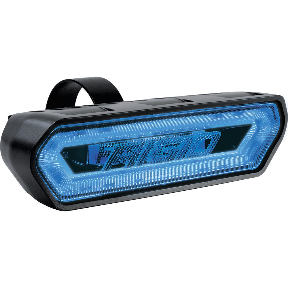 RIGID Industries Chase blue rear facing LED light with strobe, running, brake, reverse, and courtesy lights for off-road vehicles
