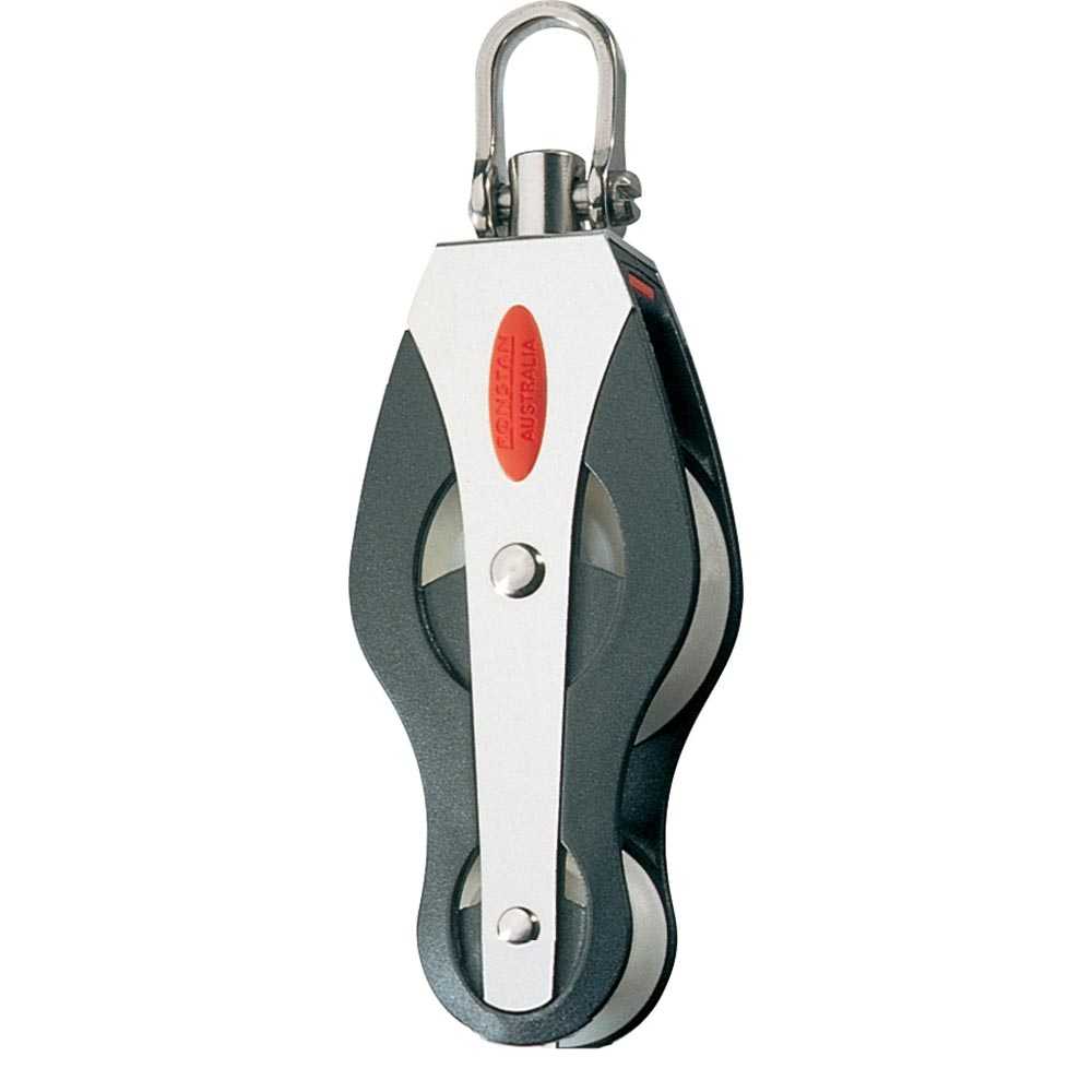 Ronstan Series 40 All Purpose Block with stainless steel and nylon construction for sailing control lines