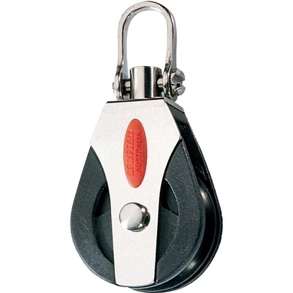 Ronstan Series 40 High Load Block single with stainless steel and nylon construction
