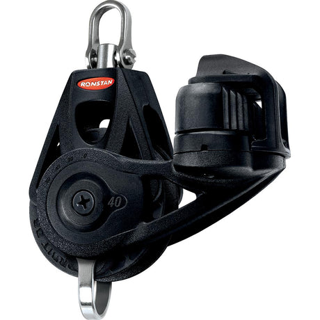 Ronstan Series 40 Ball Bearing Orbit Block - Single - Becket - Cleat - Swivel Head - RF45130