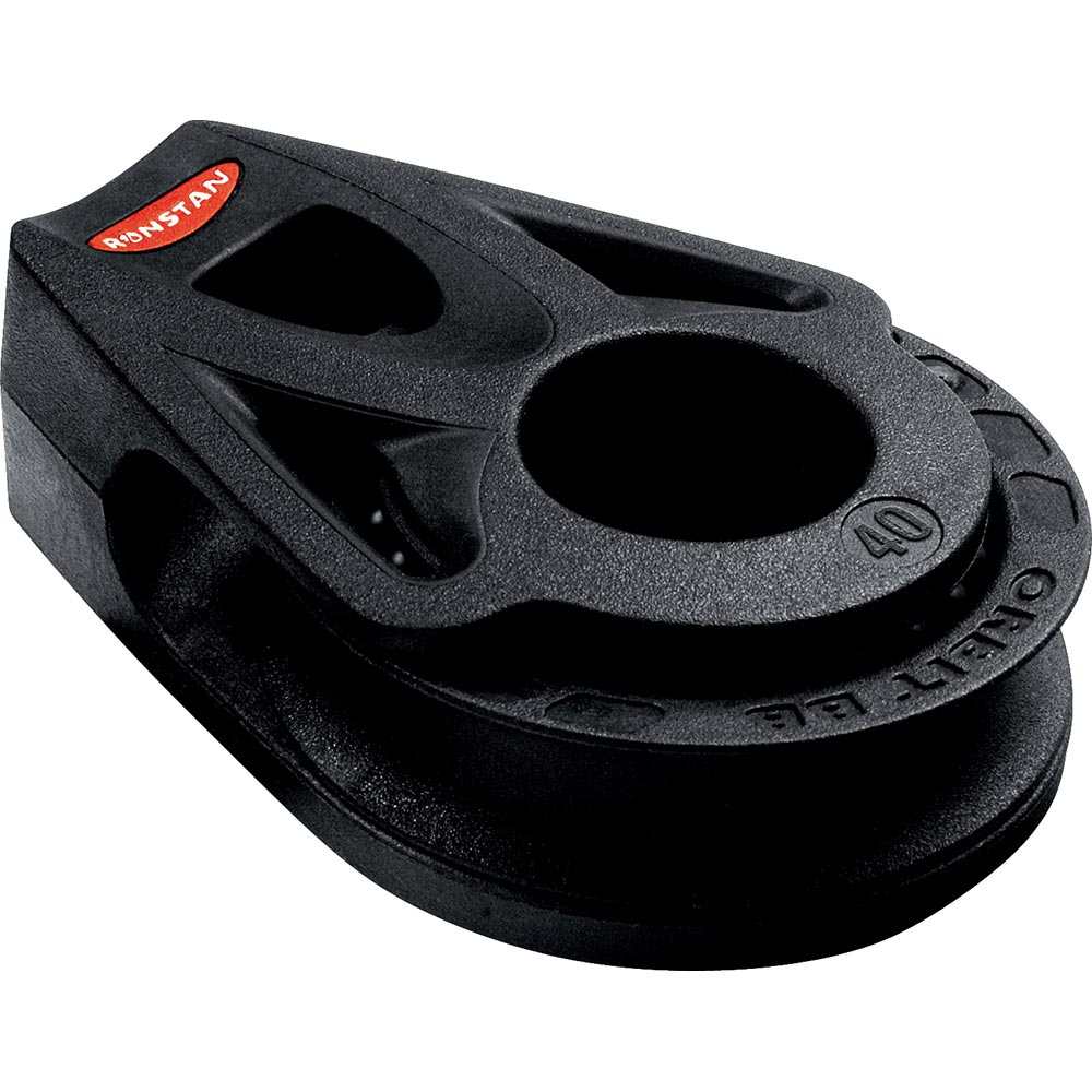 Ronstan Series 40 ultra-lightweight ball bearing orbit block cheek for sailing applications