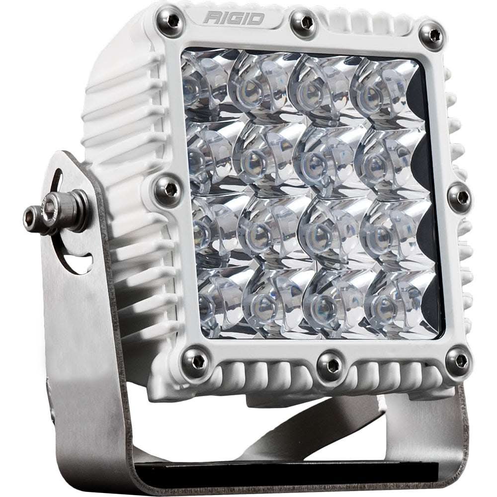 Rigid Industries Q-Series PRO Spot single LED light with durable stainless steel bracket and polycarbonate lens