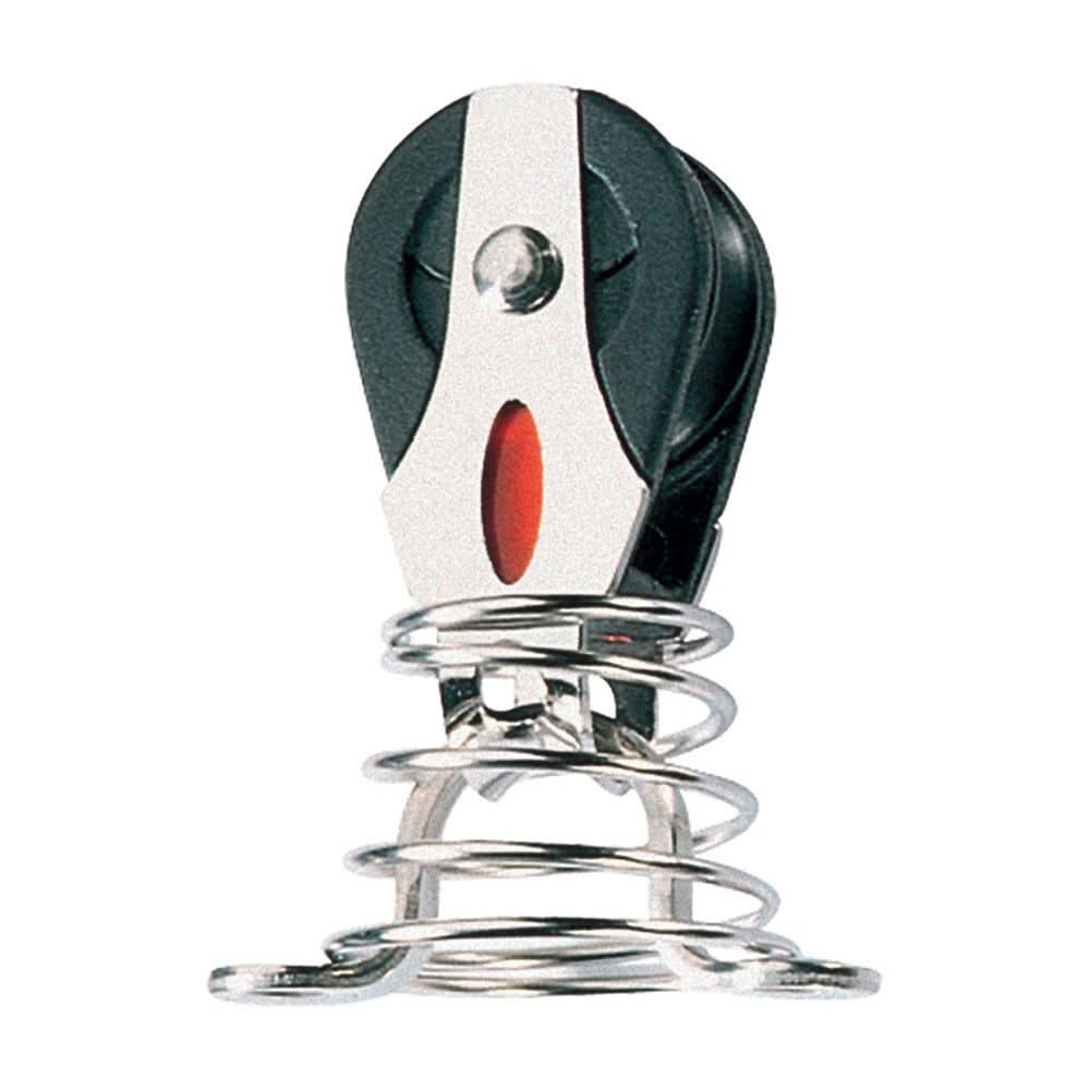 Ronstan Series 20 single ball bearing block with stand-up loop top and stainless steel components