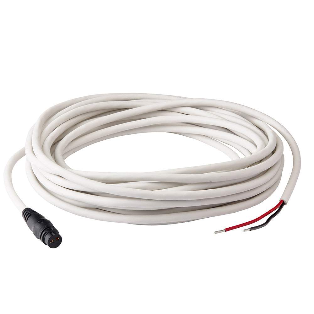 Raymarine Power Cable 15M with bare wires and connector end