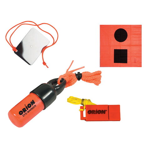 Orion Signaling Kit - Flag, Mirror, Dye Marker & Whistle - 619