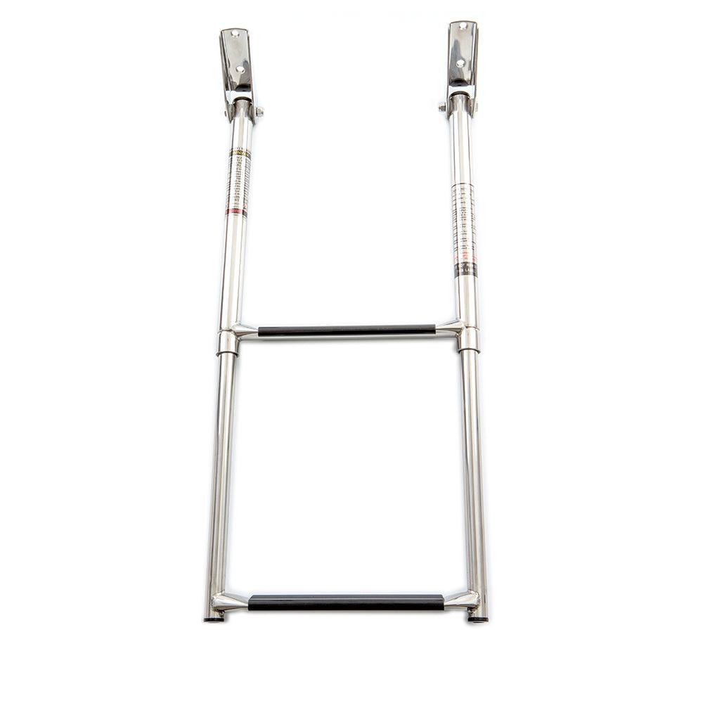 Whitecap 2-step telescoping stainless steel swim ladder without platform