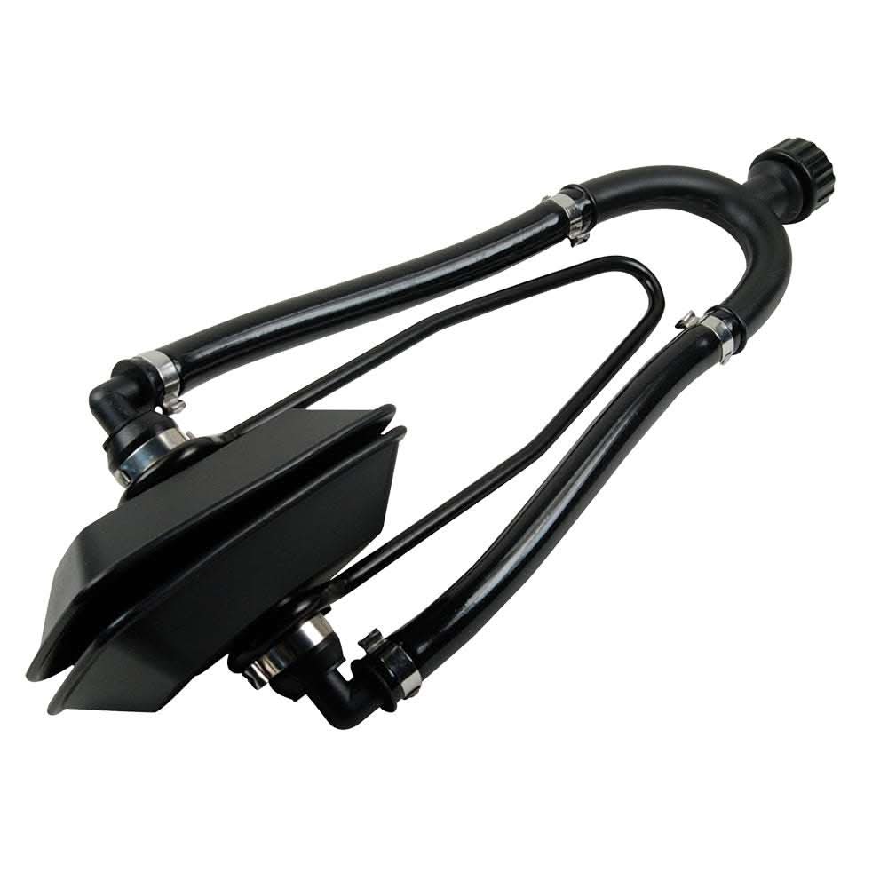 Whitecap Pro Dual Feed Motor Flusher with rectangular cups and black tubing