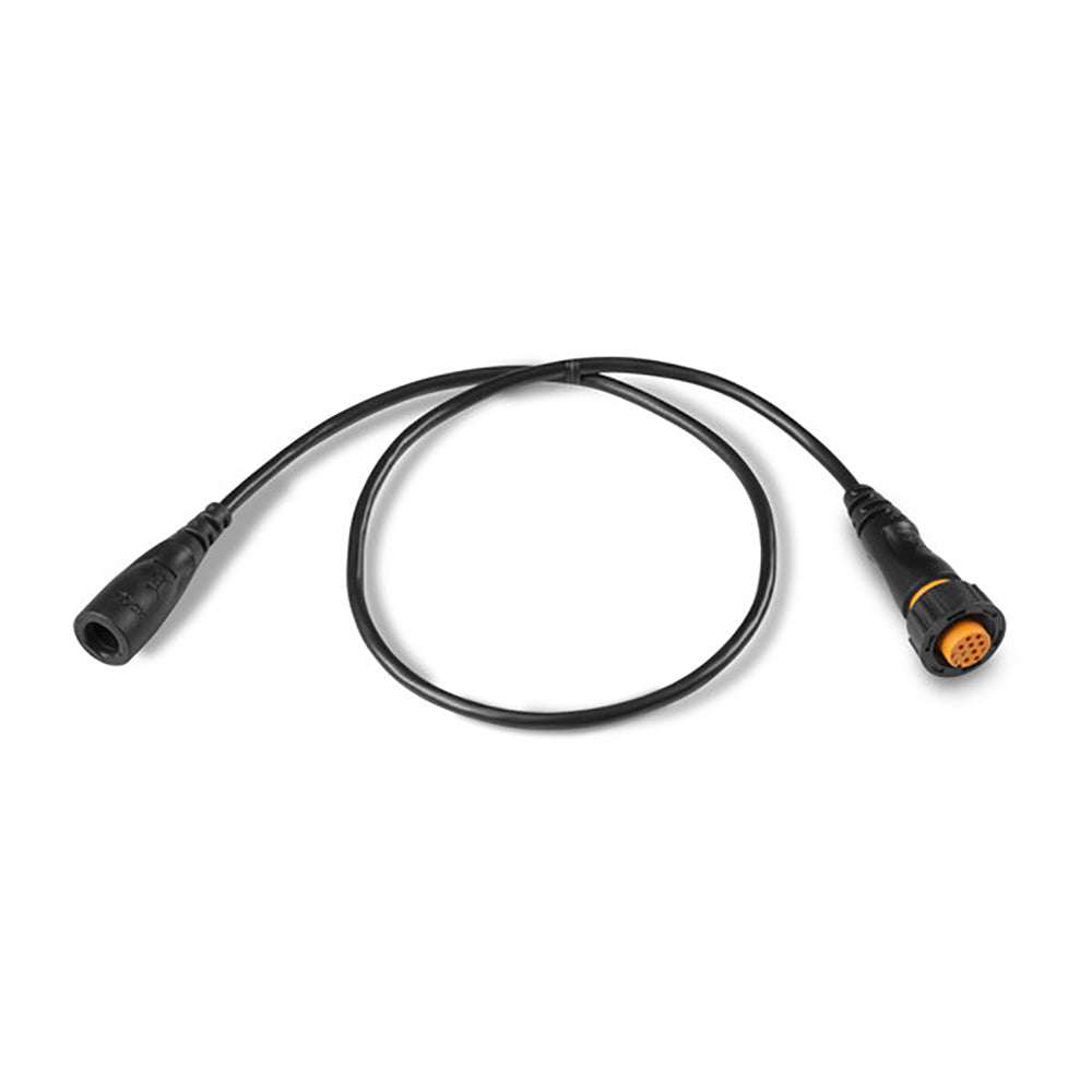 Garmin 4-Pin Transducer to 12-Pin Sounder Adapter Cable for marine devices