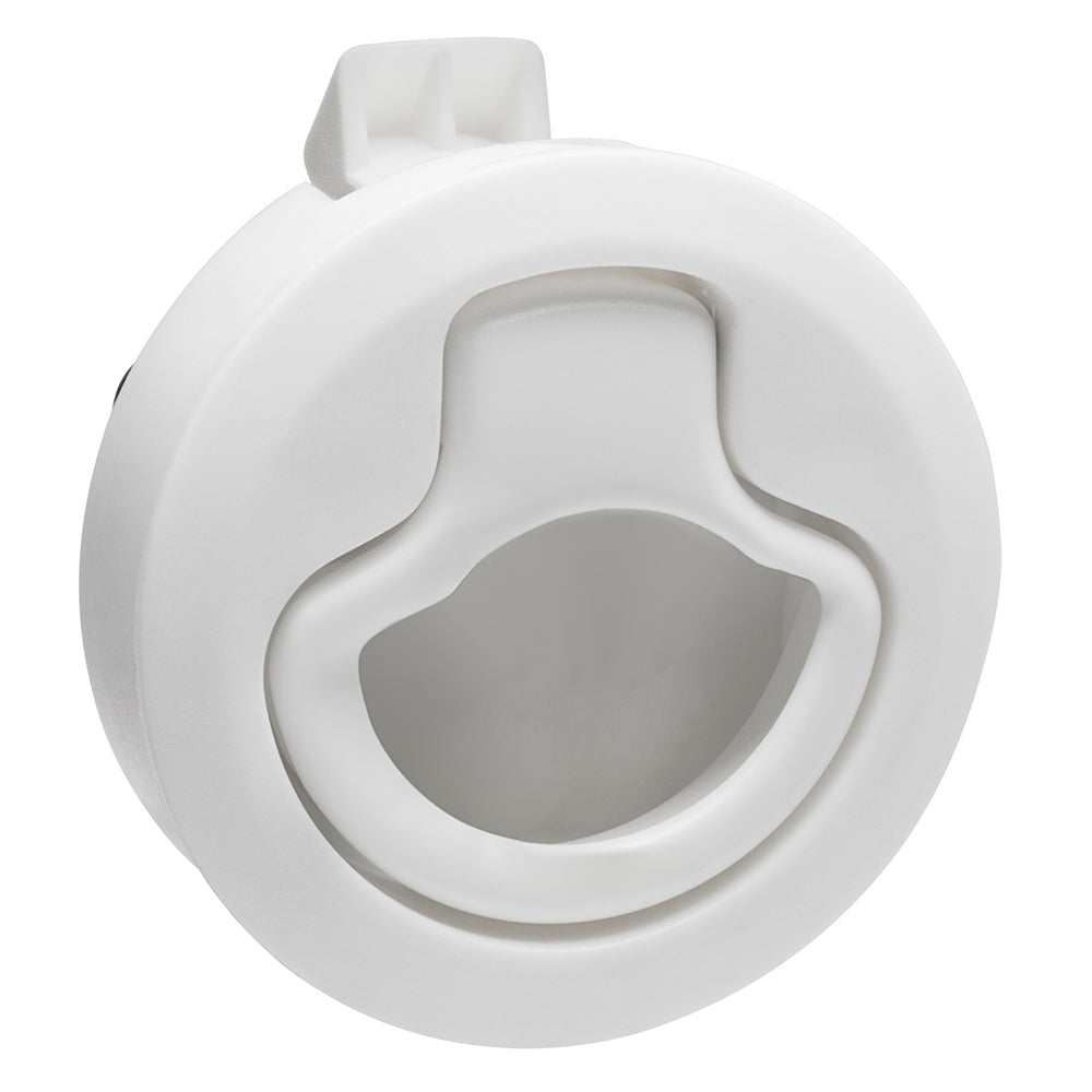 Whitecap Mini Ring Pull Nylon Non-Locking White Mini Slam Latch