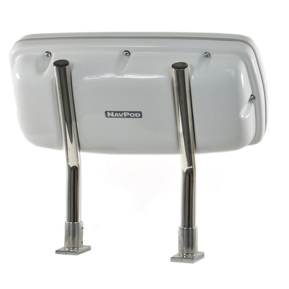 NavPod SystemPod Pre-Cut for Simrad NSS12 evo3/B&G Zeus3 12 & 2 Instruments (Simrad IS42/B&G Triton²/AP44 Square Hole) for 9.5 Wide Guard - GP1170-17