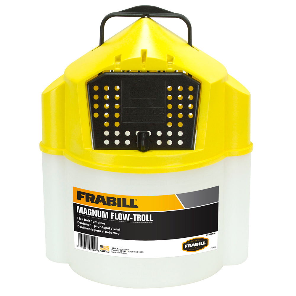 Frabill Magnum Flow Troll Bucket - 10 Quart - 451200