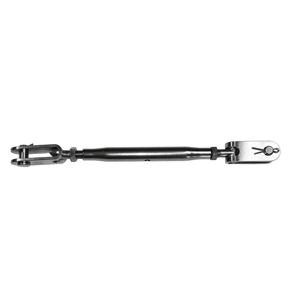 C. Sherman Johnson Jawith Jaw Tubular Turnbuckle T-Style with 3/8-24 Thread and stainless steel ends