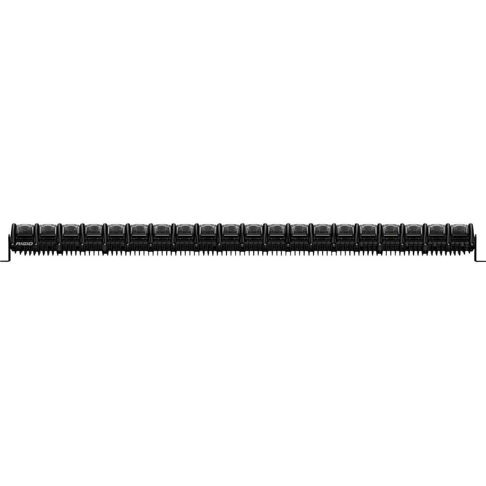 Rigid Industries 50-inch black Adapt LED light bar with customizable beam patterns and RGB accent lighting